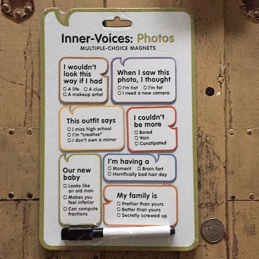 NIP KNOCK KNOCK INNER VOICES LOL MAGNET SET HOME DECOR ACCENT LOL STYLE OS